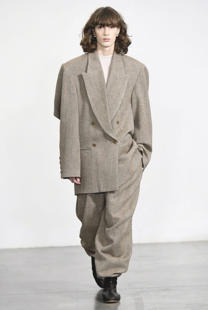 HED MAYNER 20AW linen coat