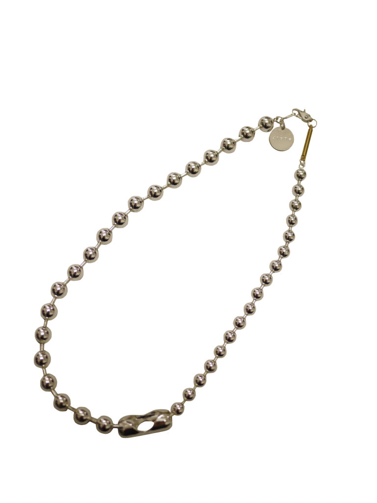 真鍮【完売品】Jieda switching ball chain necklace